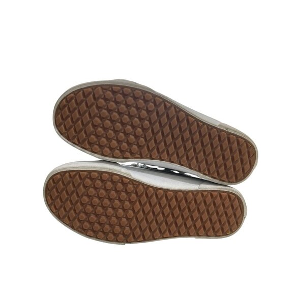 Vans unisex size Mens 7 Womens 8.5 Gray High-Top skate fur lined Sneakers - Picture 6 of 7